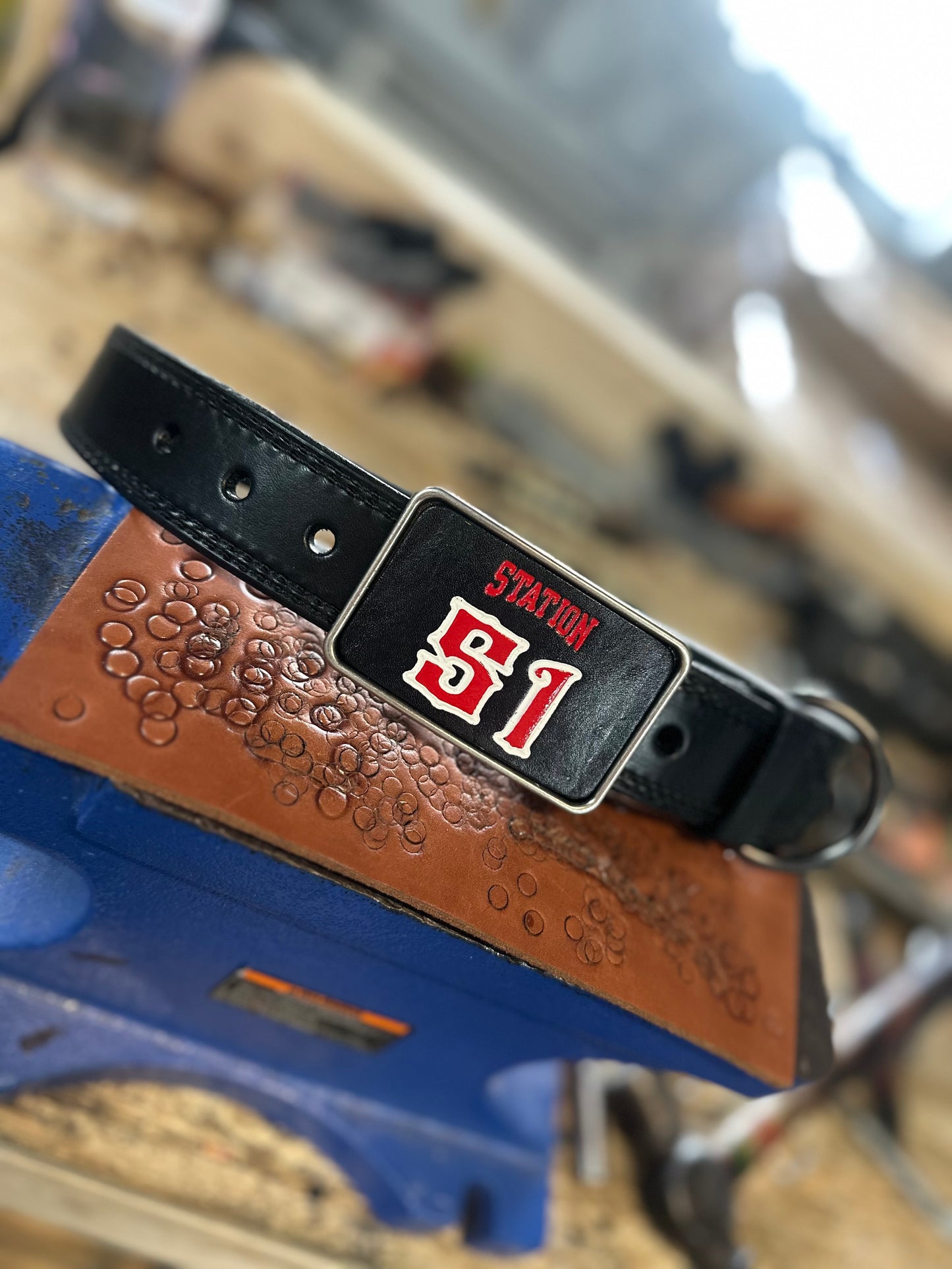 FIREFIGHTER ON DUTY BELT