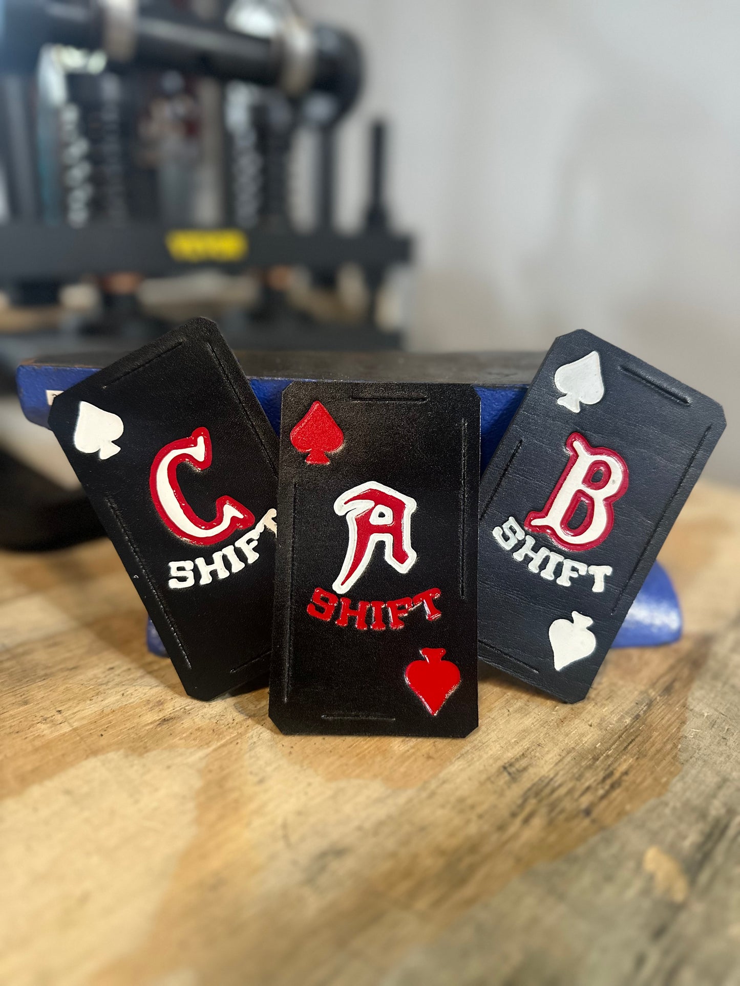A/B/C SHIFT HELMET CARD