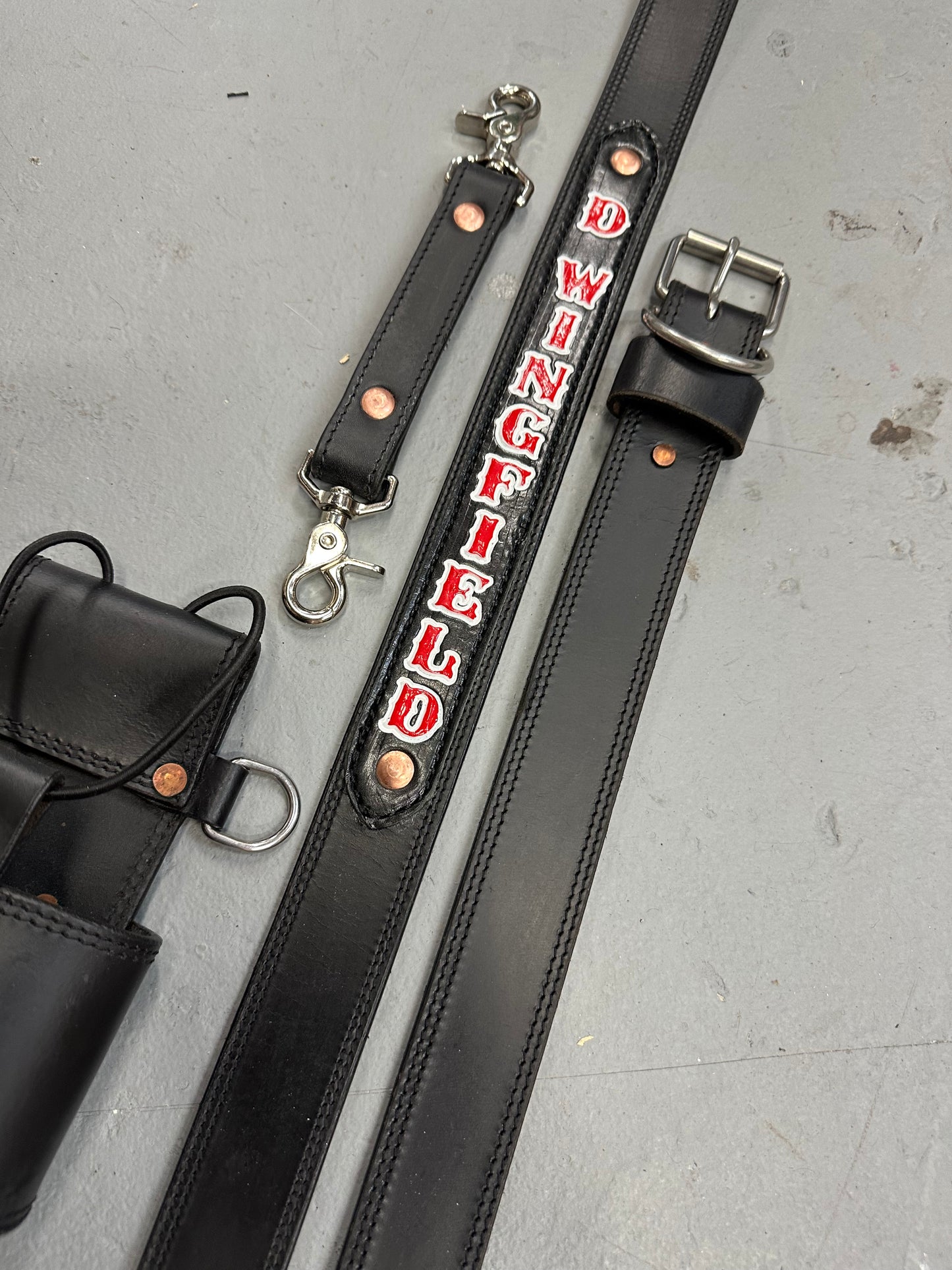 HEAVY HITTER RADIO STRAP SET