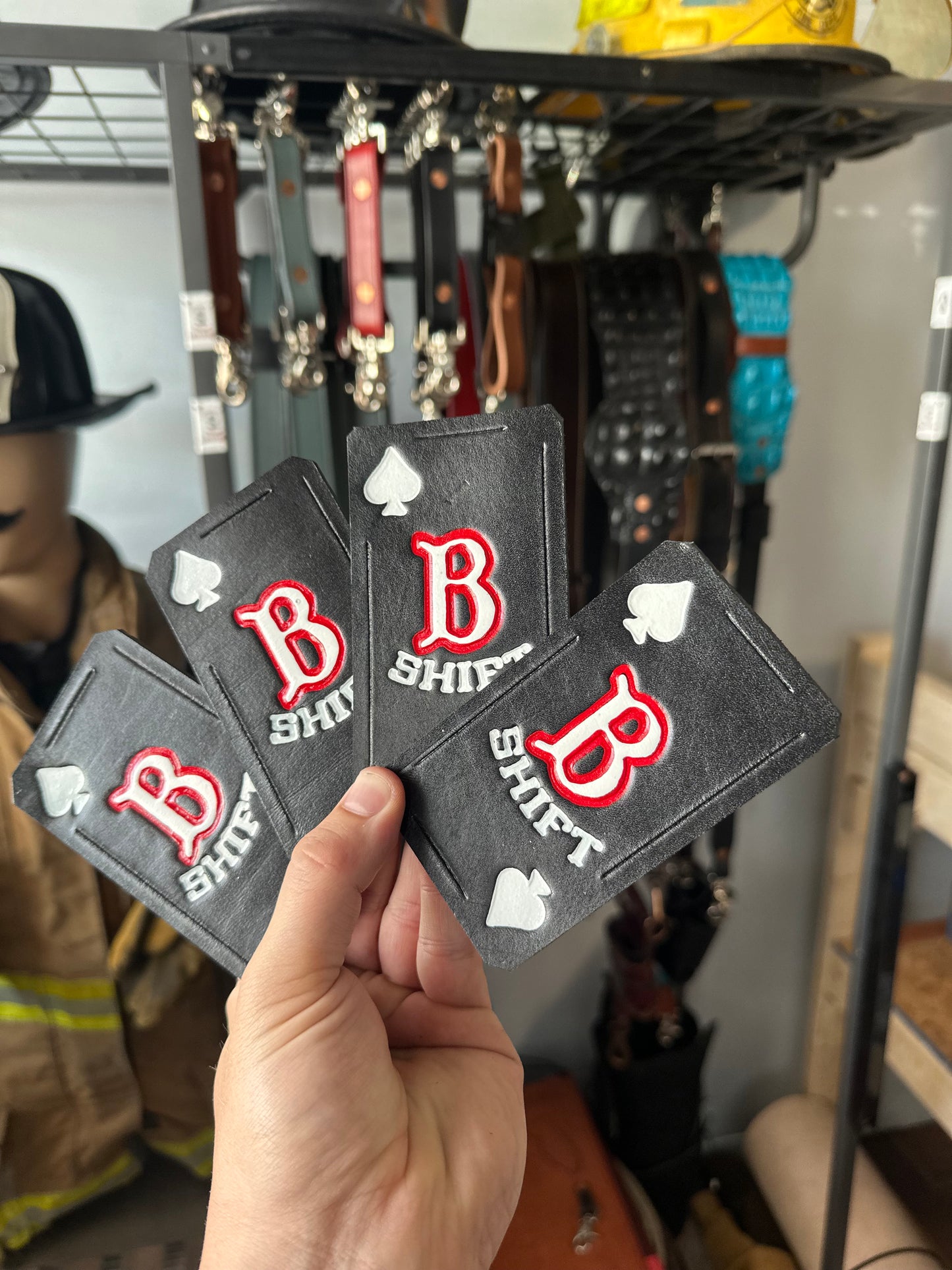 A/B/C SHIFT HELMET CARD
