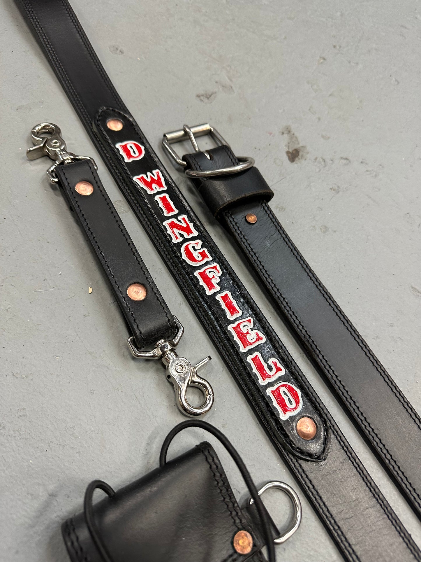 HEAVY HITTER RADIO STRAP SET