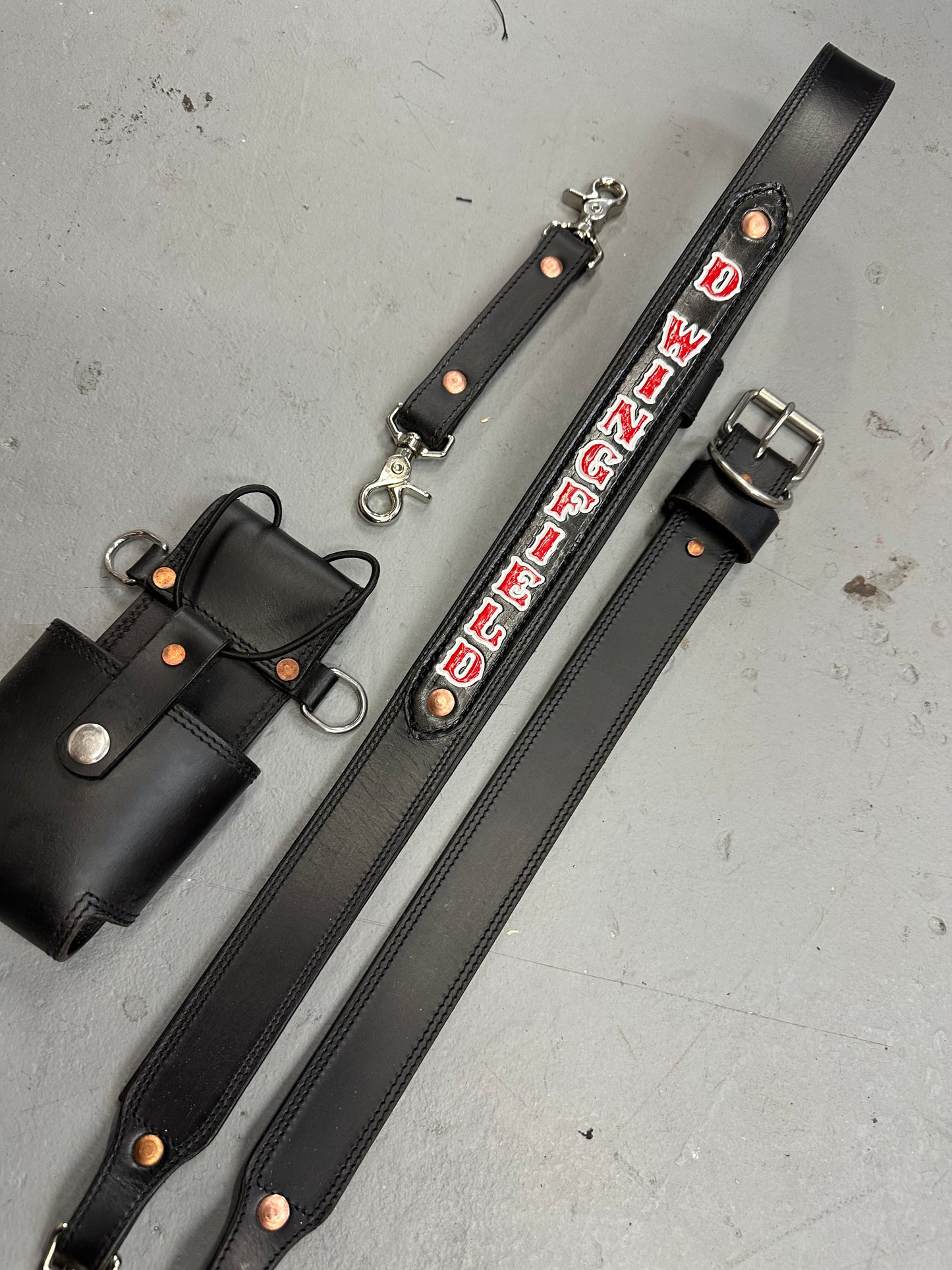 HEAVY HITTER RADIO STRAP SET