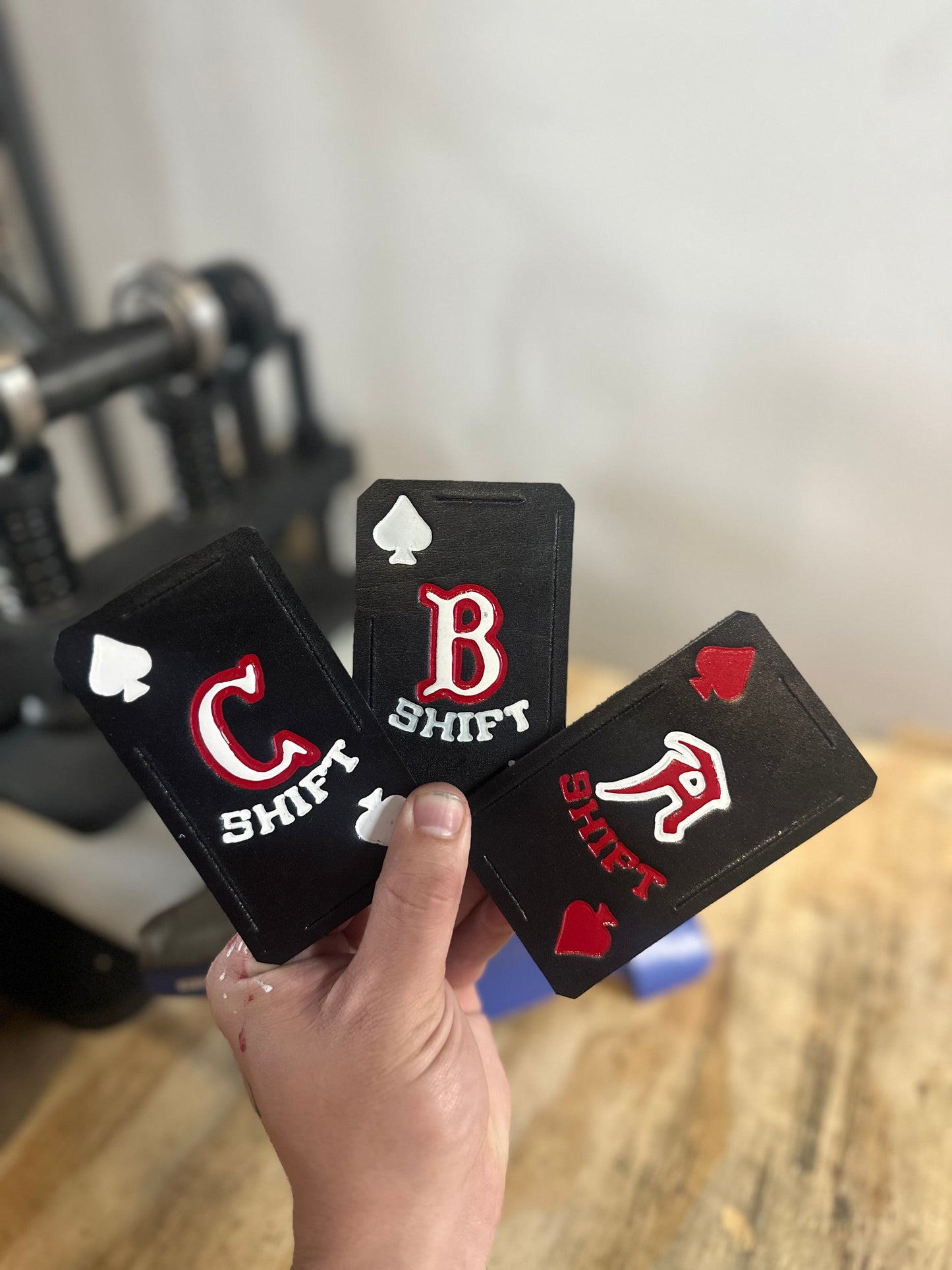 A/B/C SHIFT HELMET CARD