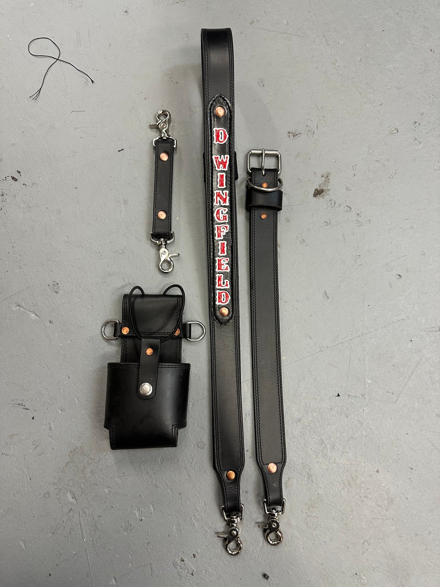 HEAVY HITTER RADIO STRAP SET