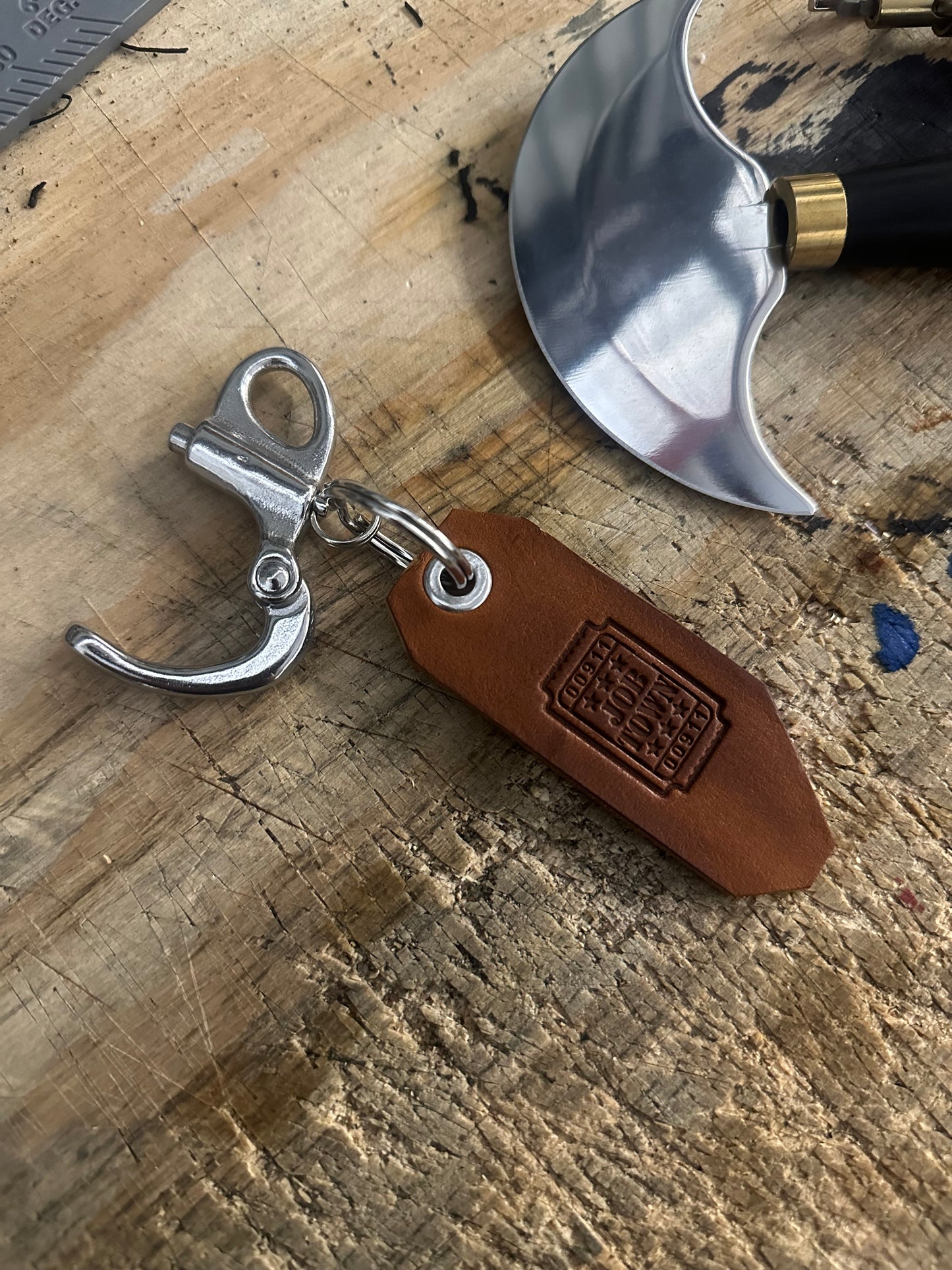 50mm quick release clip + JOBTOWN keychain