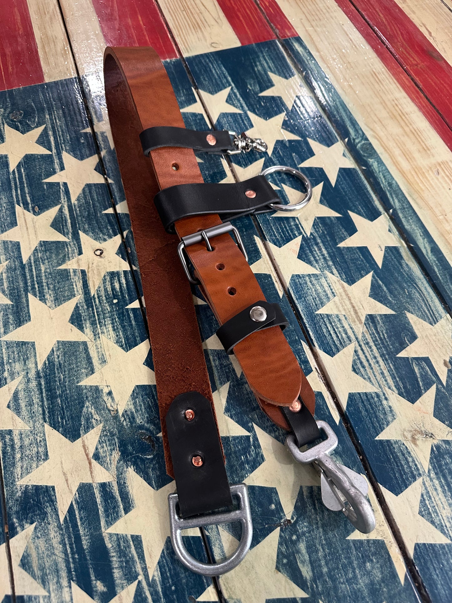 LEATHER TRUCK/BUNKER BELT