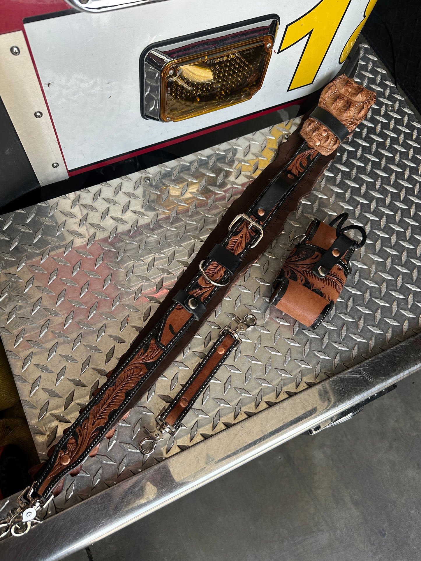 TOOLED x CROC STRAP SET