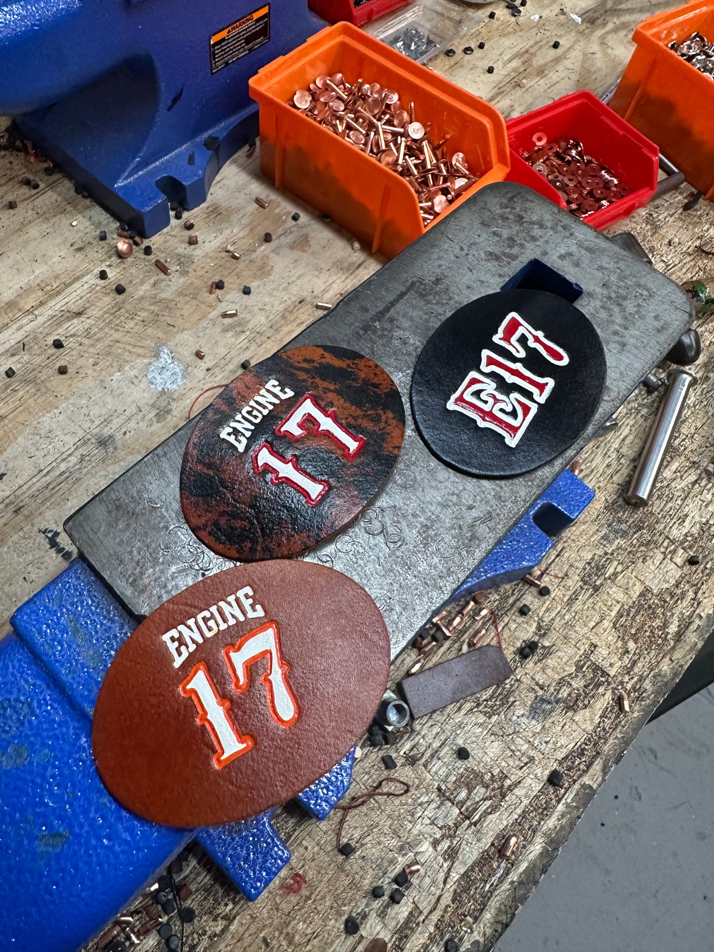 Custom Leather Patch Hats