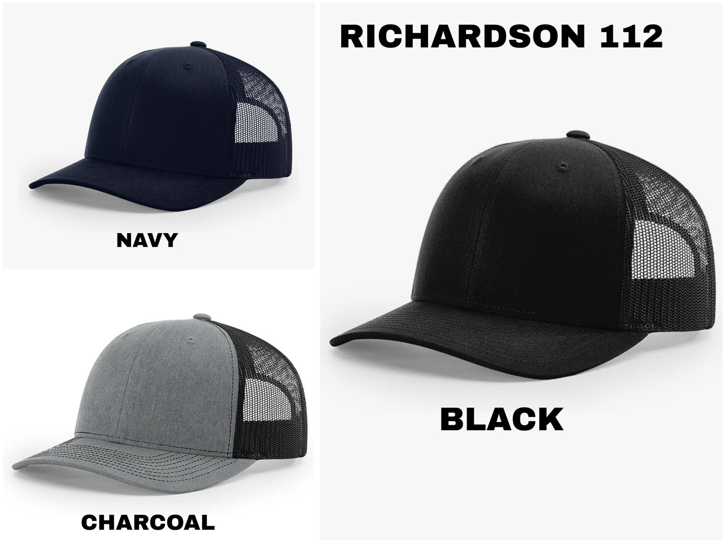 Custom Leather Patch Hats