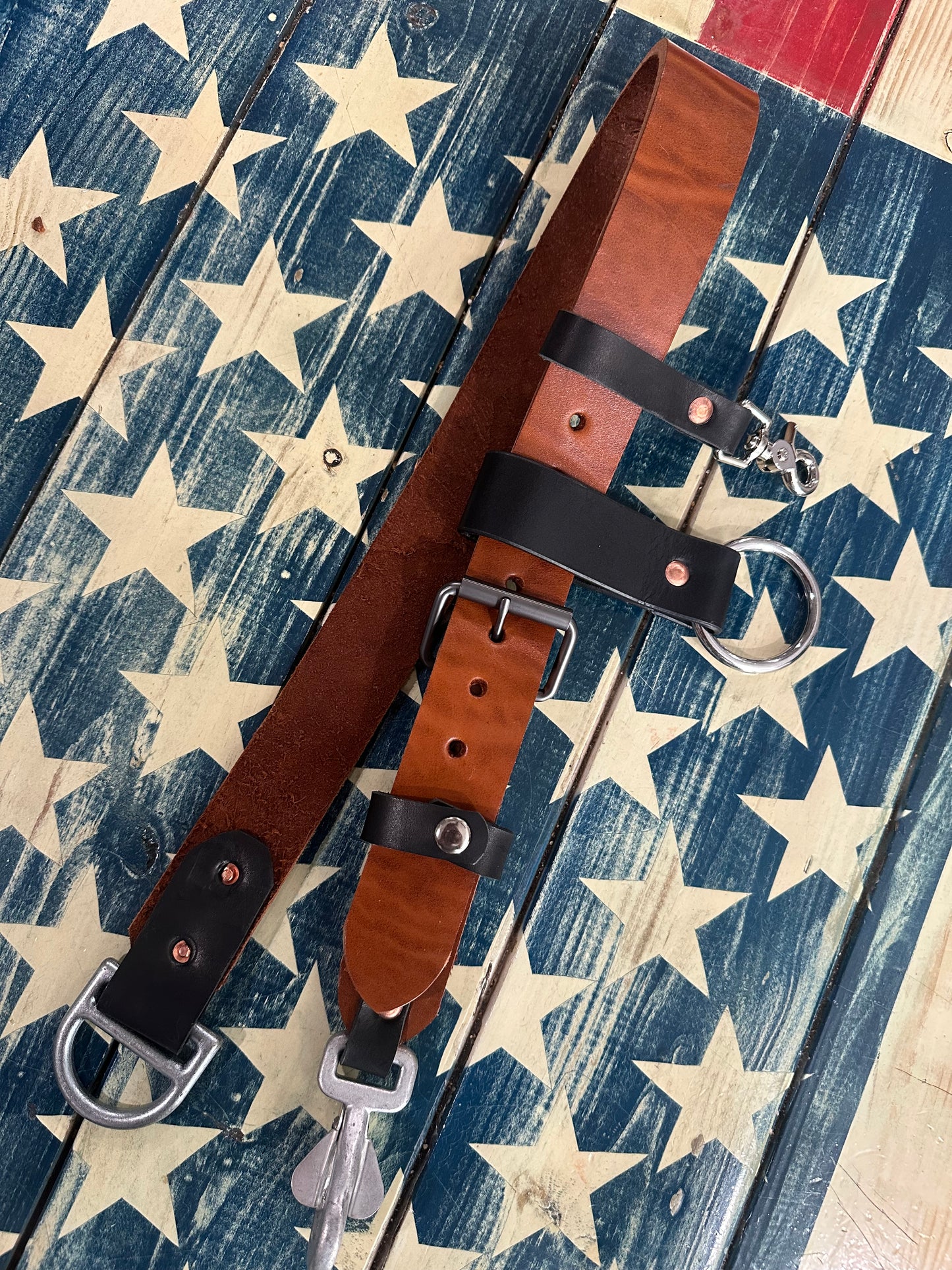 LEATHER TRUCK/BUNKER BELT