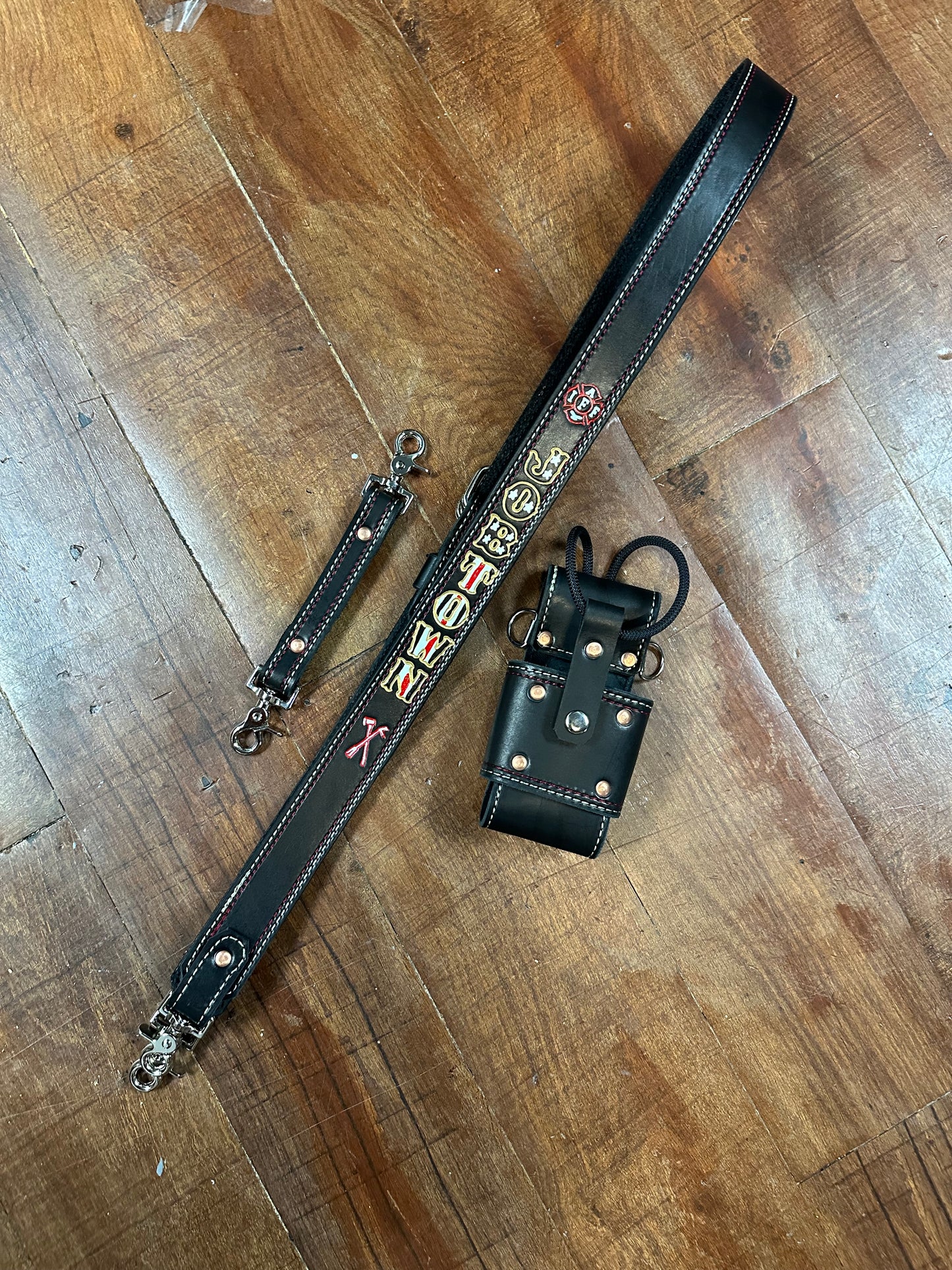 “THIN RED LINE EDITION” RADIO STRAP SET