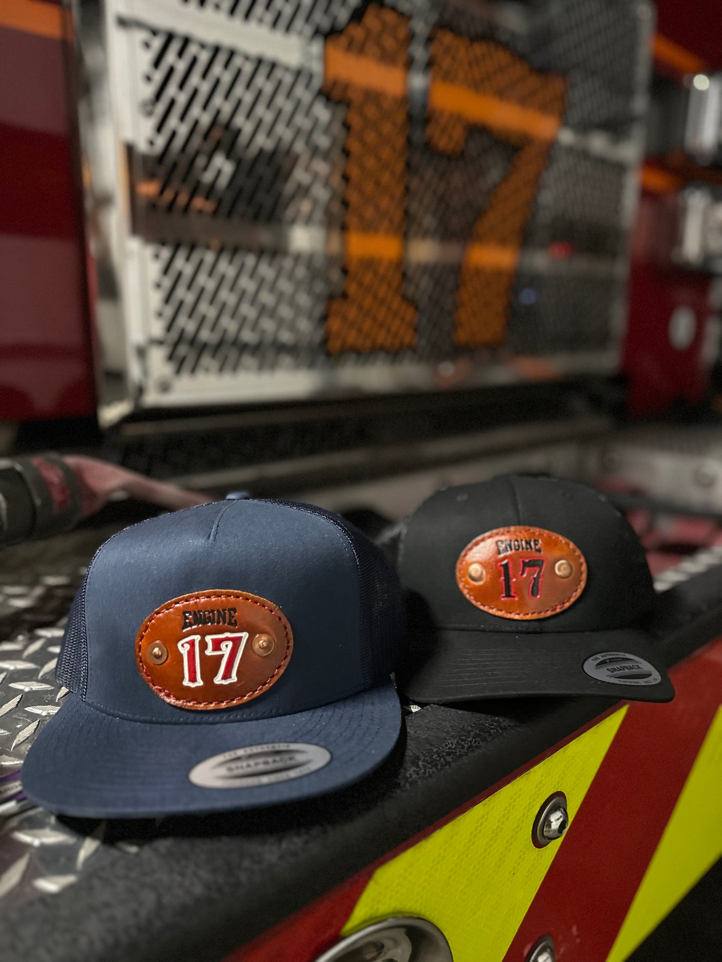 Custom Leather Patch Hats