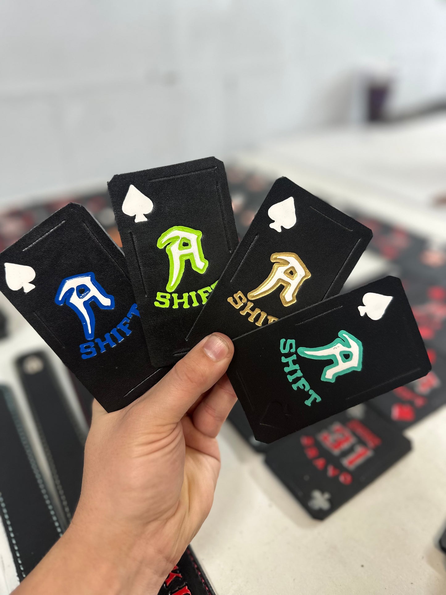 A/B/C SHIFT HELMET CARD
