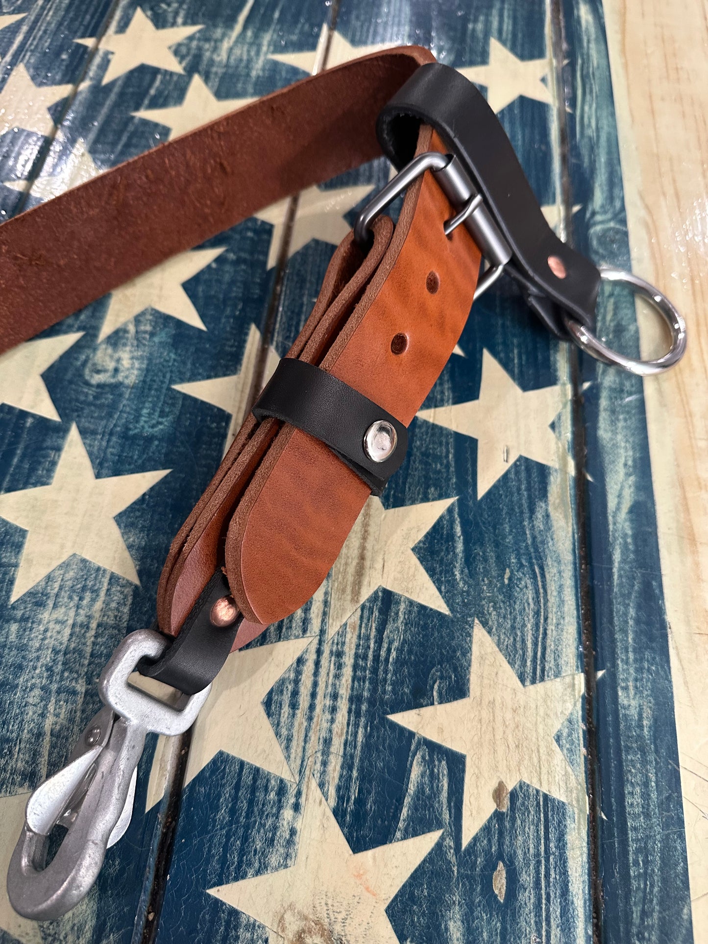 LEATHER TRUCK/BUNKER BELT