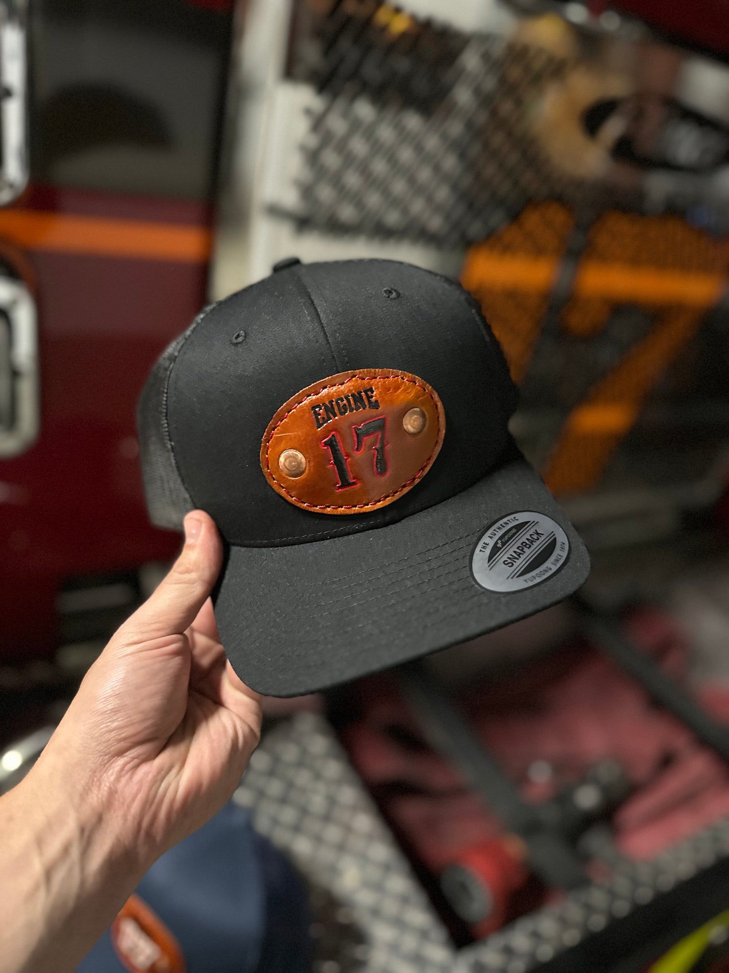 Custom Leather Patch Hats