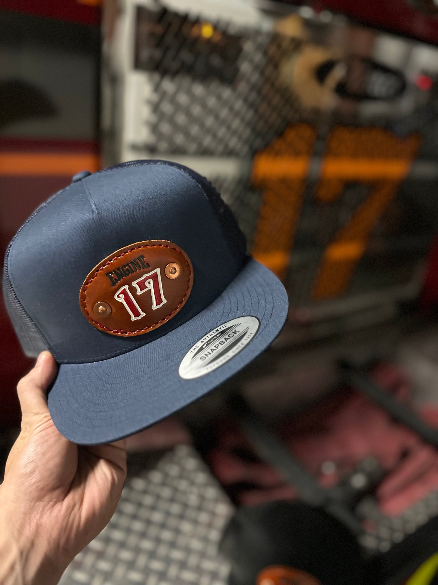 Custom Leather Patch Hats