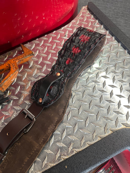 (1 OFF) CUSTOM CROCODILE RADIO STRAP SET