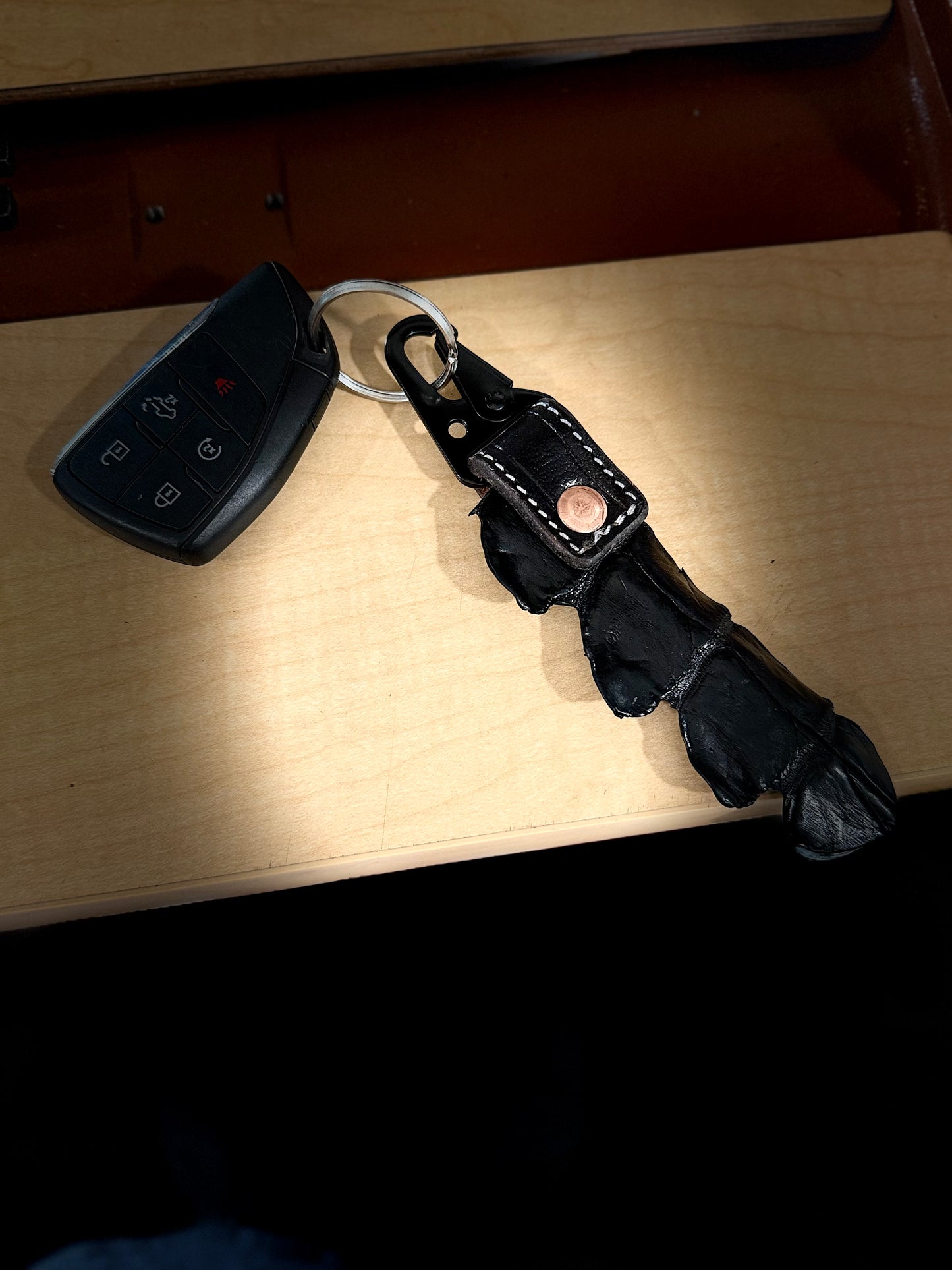“Genuine” Crocodile Tail Keychain