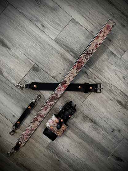 “The Wildflower” Radio Strap Set