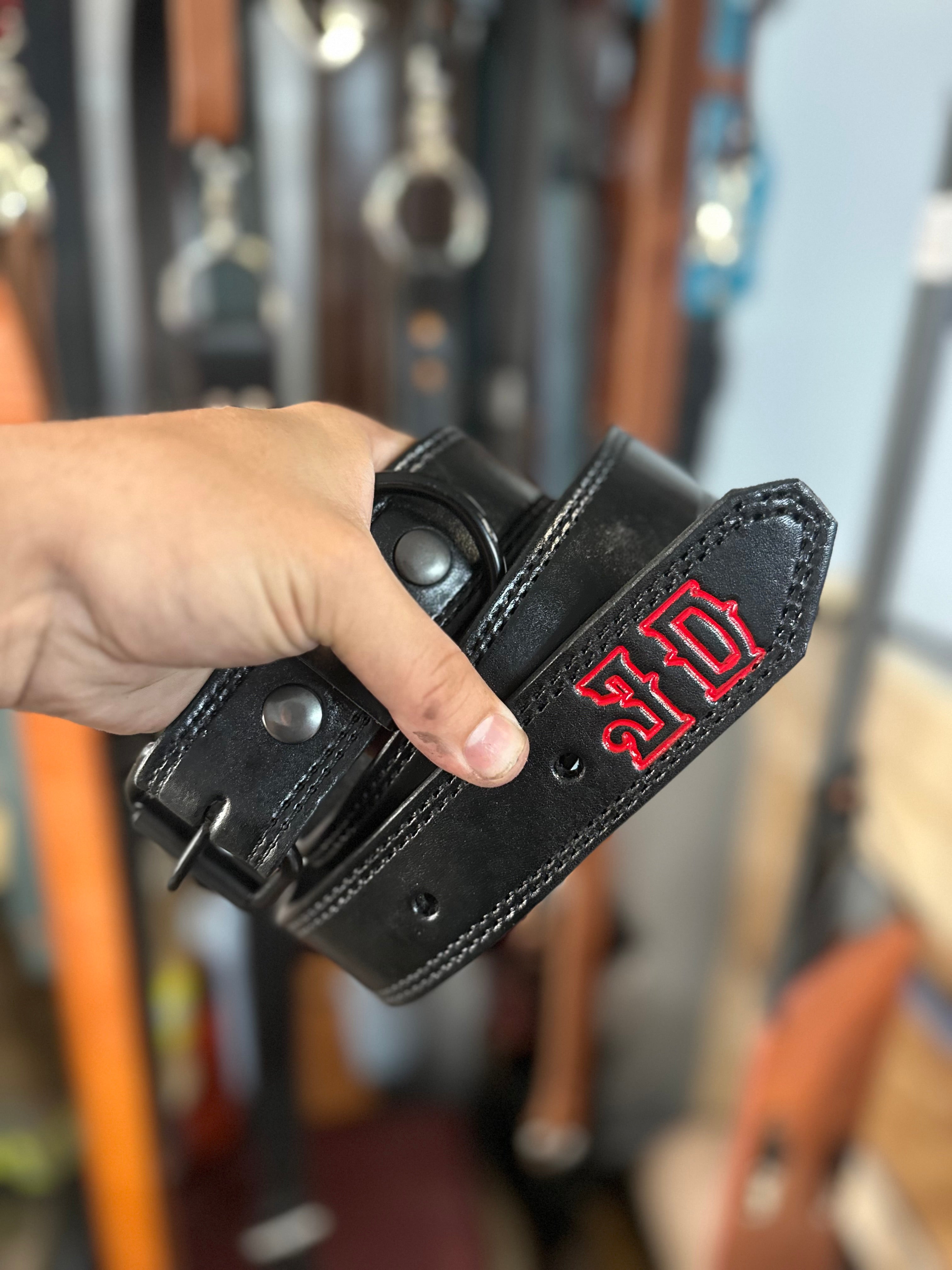 FIREFIGHTER ON DUTY BELT