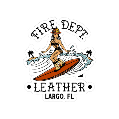 FDL SURF GIRL STICKER