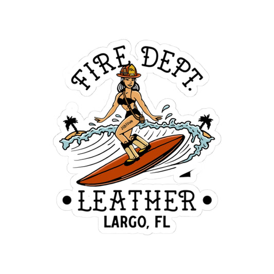 FDL SURF GIRL STICKER