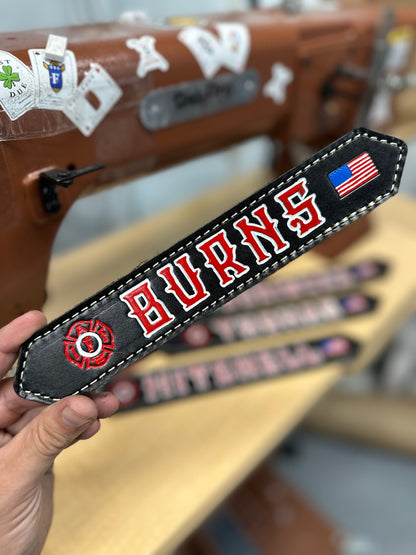 LEATHER GEAR LOCKER TAGS