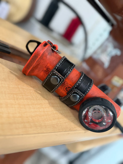 “THE MINIMALIST ” FLASH SALE! Leather Inverted flashlight holder