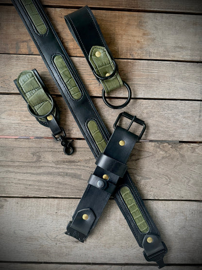 The “Swamp Beast” Genuine Gator Bunker Belt - Truck Belt