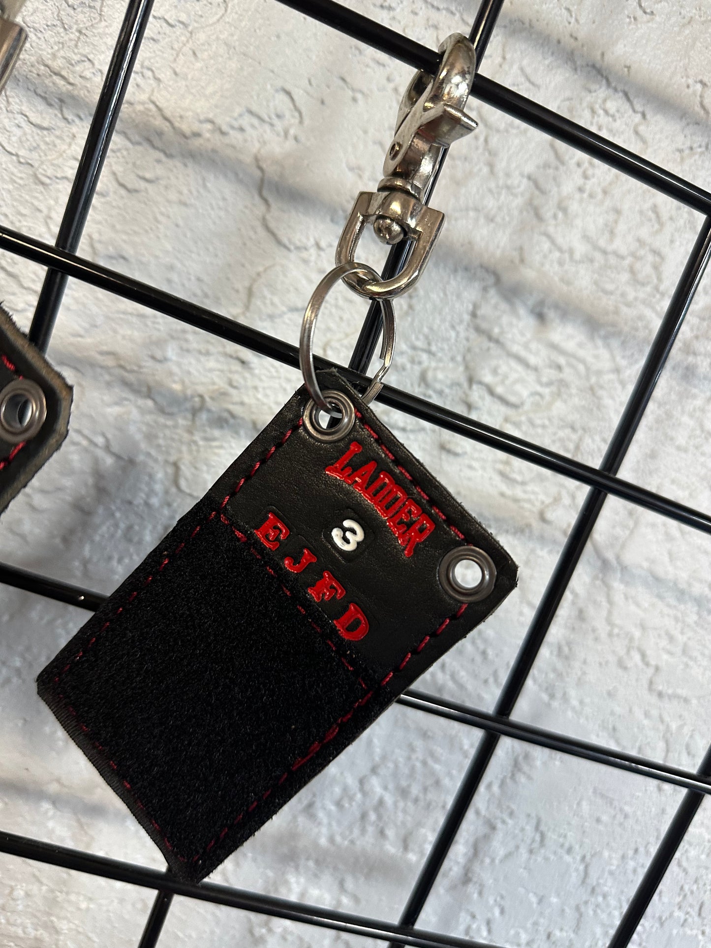 Leather Accountability Tag Holder
