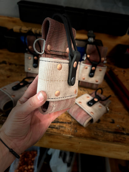 Genuine Fire Hose Radio Holder