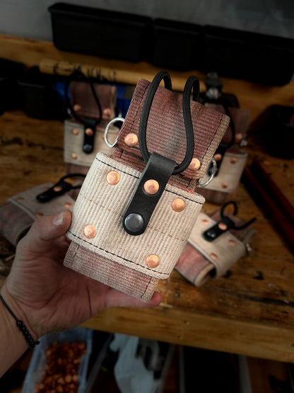 Genuine Fire Hose Radio Holder