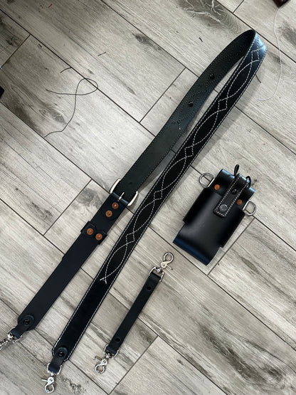 The Gunslinger Radio Strap Set