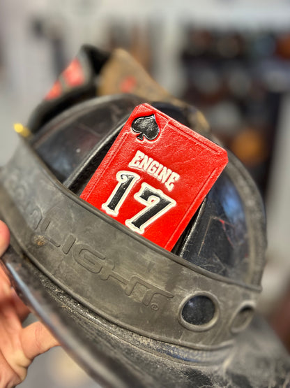 COLORED CUSTOM HELMET CARDS