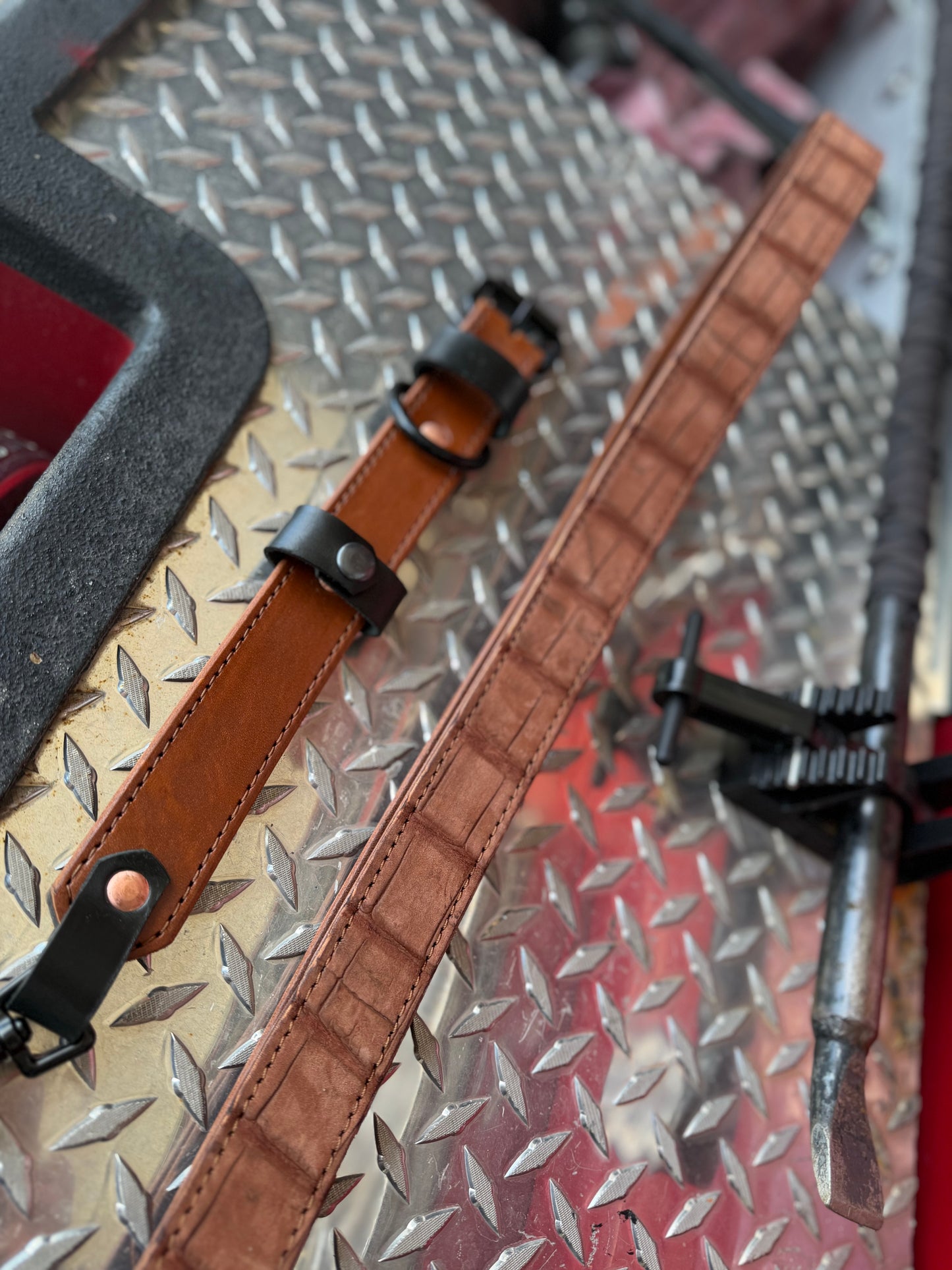 The Dust Gator | Genuine American Alligator Leather Radio Strap