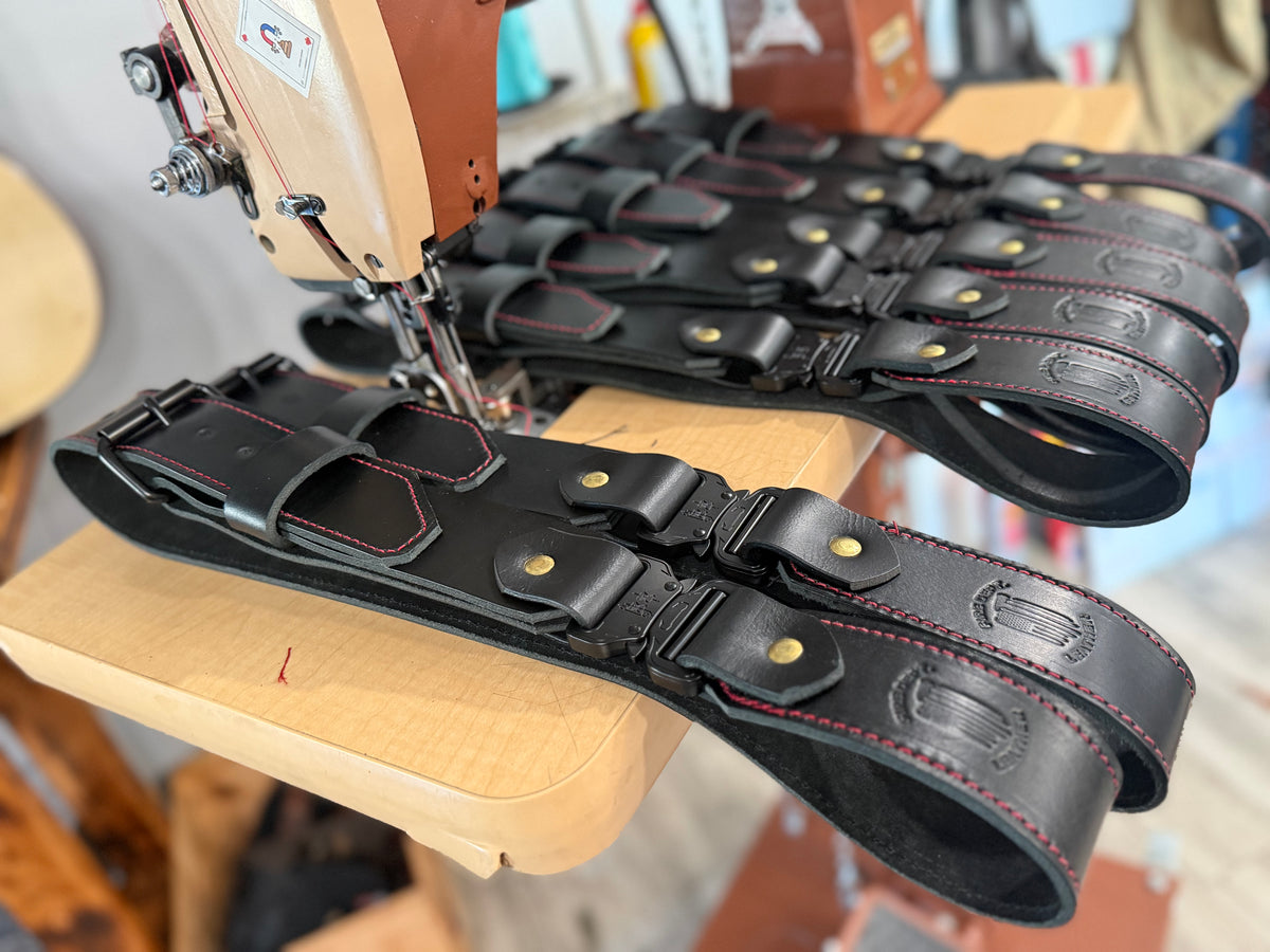 “THE IRONS” – Leather Truck - Extrication Belt