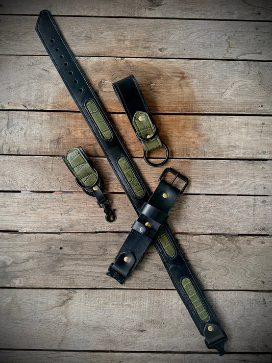 The “Swamp Beast” Genuine Gator Bunker Belt - Truck Belt