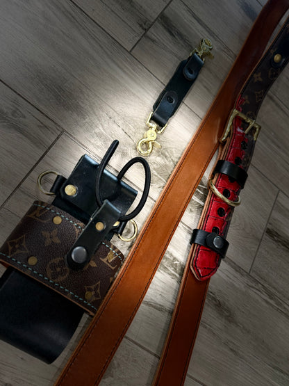 “The Redline Gator” Strap Set
