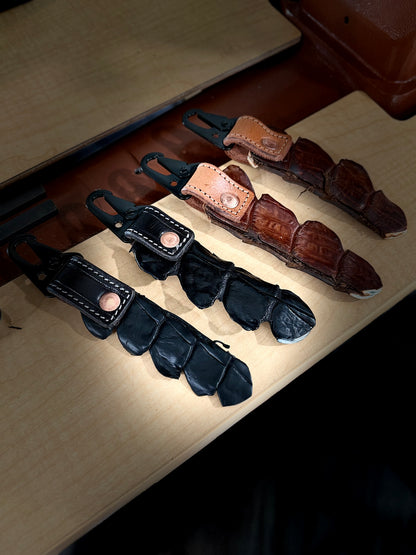 “Genuine” Crocodile Tail Keychain