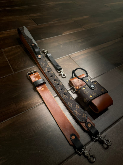 THE BAYOU BANDIT – Designer × Crocodile Radio Strap Set