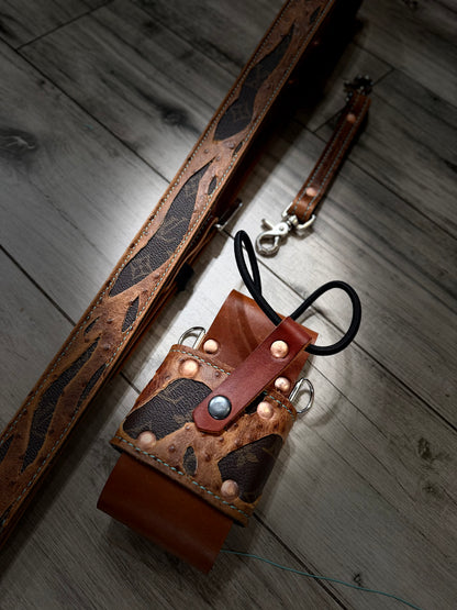 THE HIGH ROLLER – Designer × Ostrich Radio Strap Set