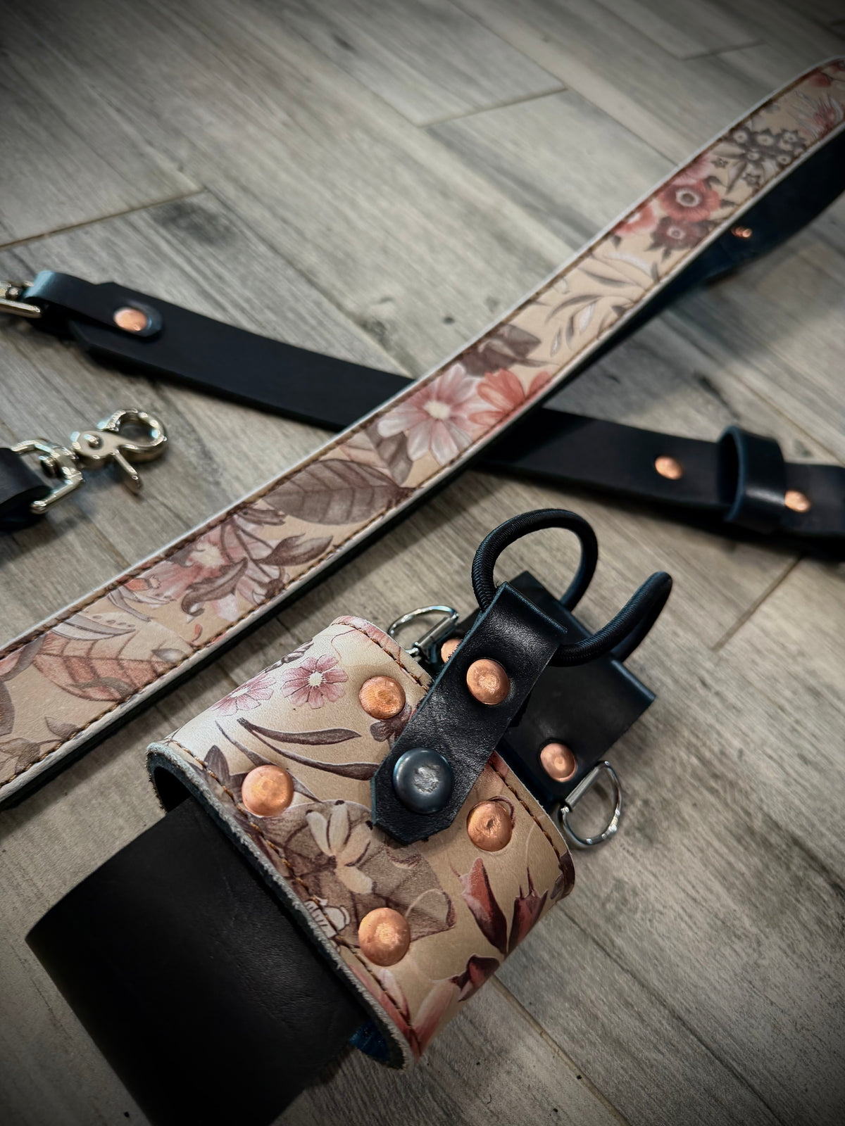 “The Wildflower” Radio Strap Set