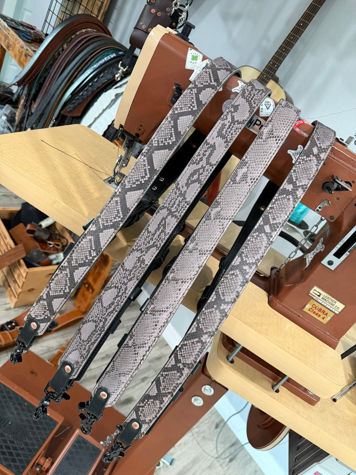 The Everglades Outlaw – Genuine Florida Python Radio Strap | Limited Edition