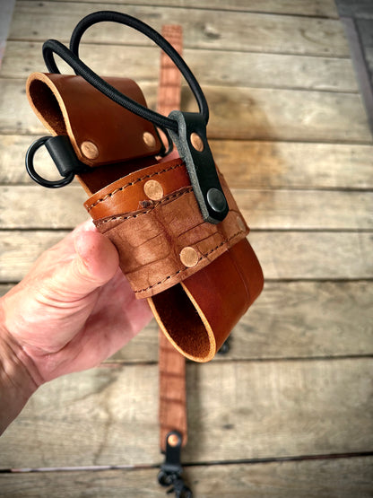 The Dust Gator | Genuine American Alligator Leather Radio Strap
