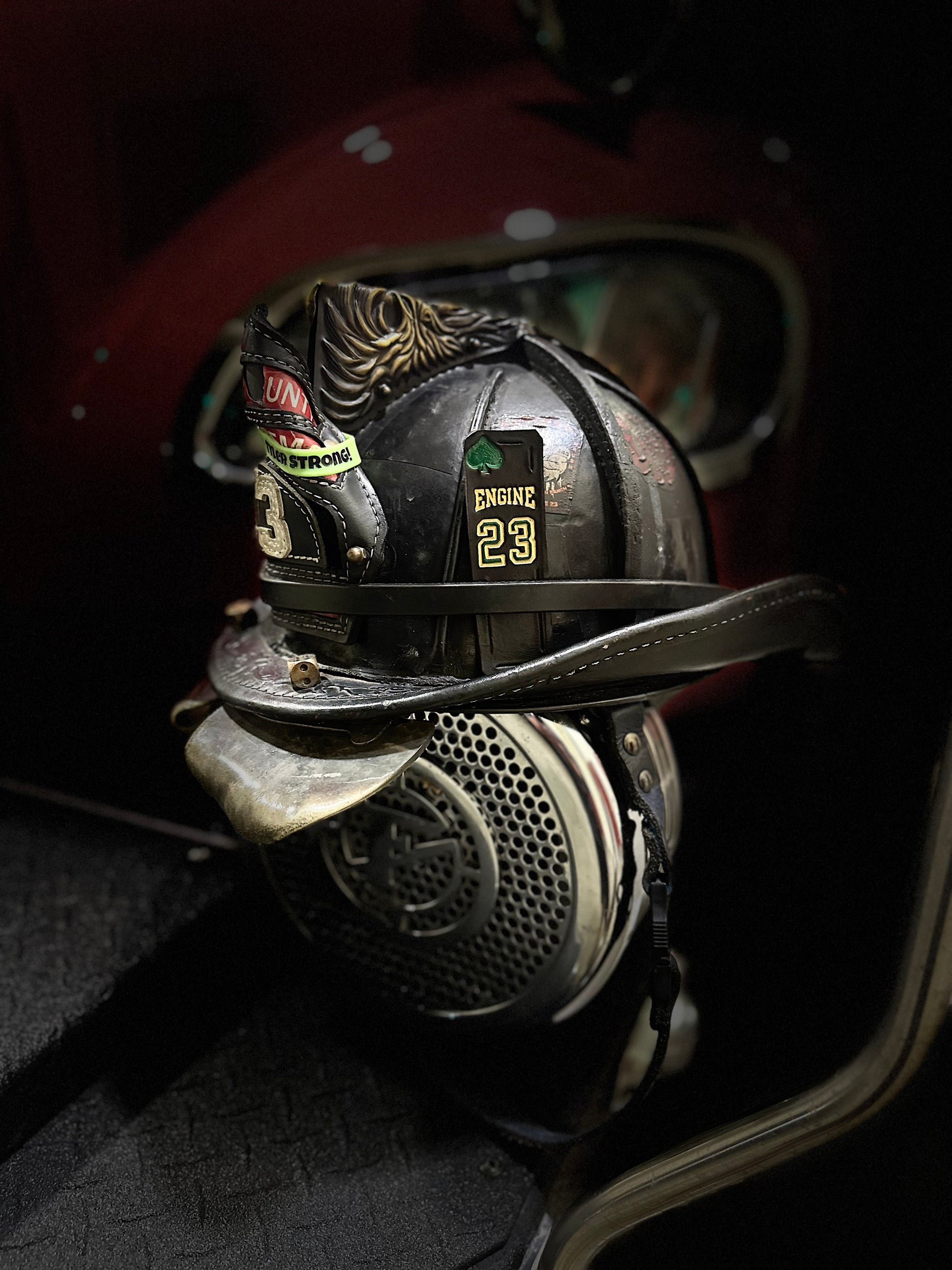 custom firefighter motorcycle helmet Custom Mini