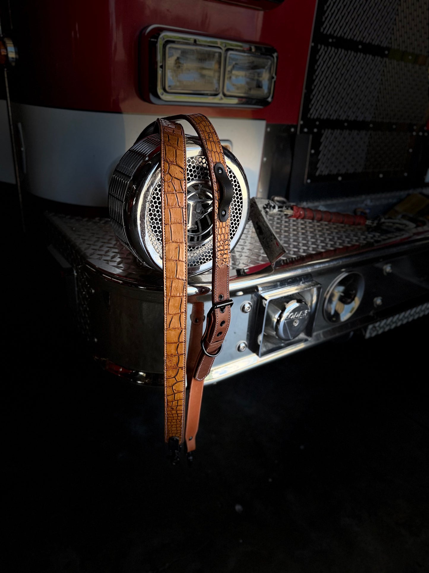 Genuine Gator Strap Set - Tan - Ready To Ship