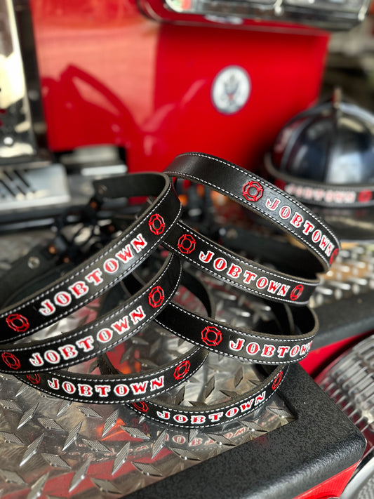 LEATHER HELMET BAND