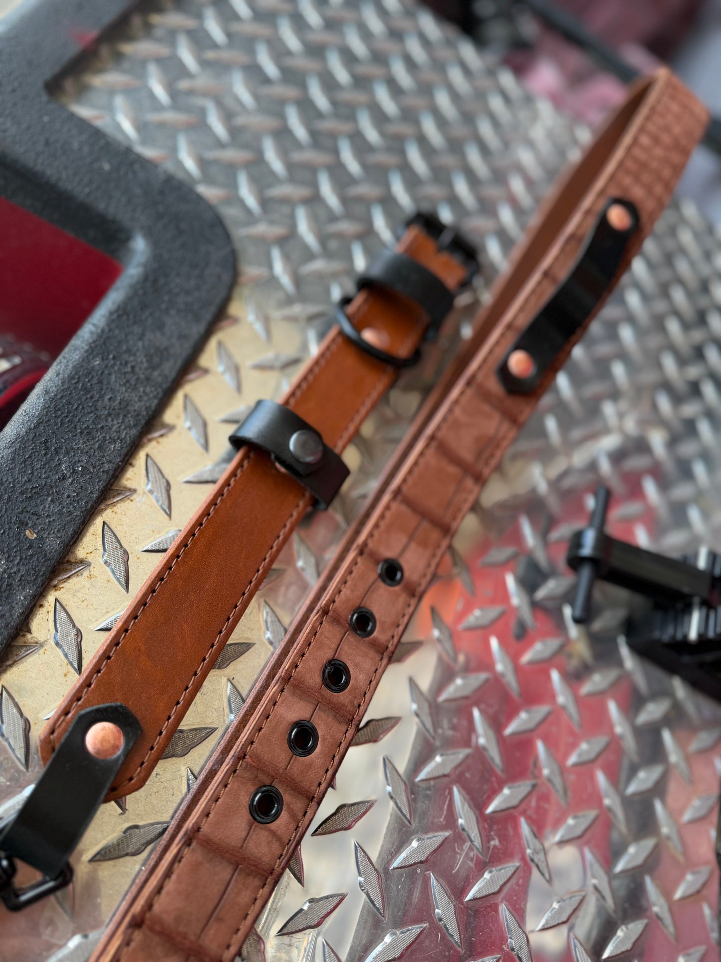 The Dust Gator | Genuine American Alligator Leather Radio Strap