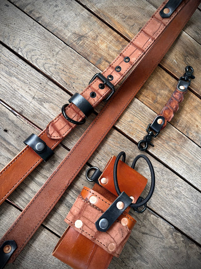 The Dust Gator | Genuine American Alligator Leather Radio Strap