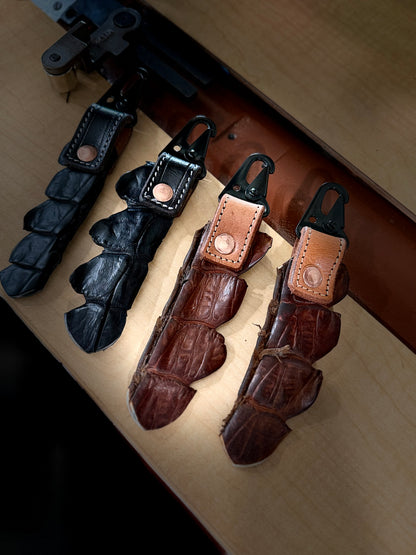 “Genuine” Crocodile Tail Keychain